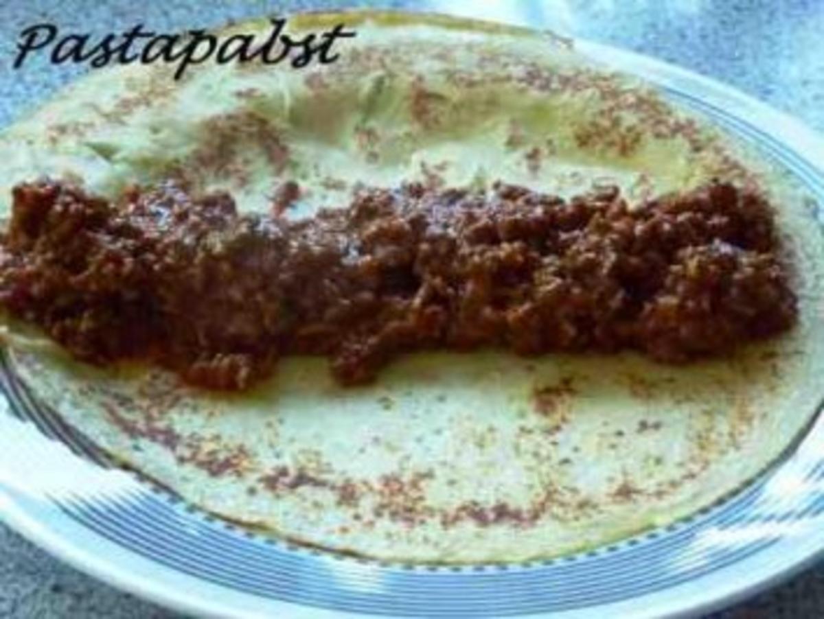 Bolognese Crêpes - Rezept - Bild Nr. 2