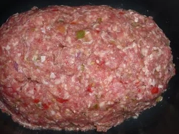 Gemüsehackbraten mit Röstzwiebeln - Rezept - Bild Nr. 4