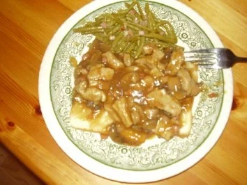 Rezept: Rundstück warm "schnelles deftiges Abendessen" Bild Nr. 2 Rundstück warm "schnelles deftiges Abendessen" - Rezept - Bild Nr. 2