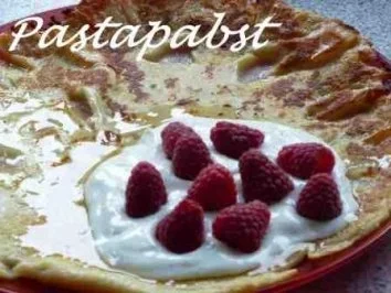 Himbeer Crêpes mit Lavendelquark - Rezept - Bild Nr. 2