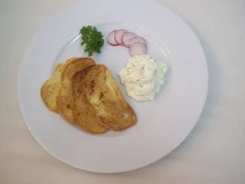 Frischkäse-Ciabattachips Oregano - Rezept