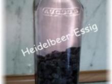 Öl/Essig - Heidelbeeressig - Rezept