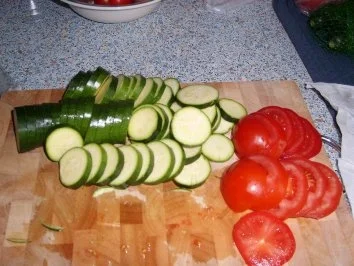 Zucchini Gratin mit Parmaschinken - Rezept - Bild Nr. 3