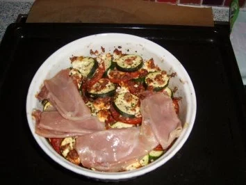 Zucchini Gratin mit Parmaschinken - Rezept - Bild Nr. 7