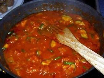 Zucchini-Hackfleisch-Pfanne - Rezept - Bild Nr. 6