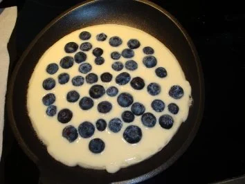 Rezept: Blaubeerpfannekuchen Bild Nr. 4 Blaubeerpfannekuchen - Rezept - Bild Nr. 4