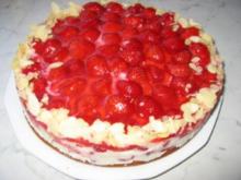 Erdbeer-Sahne-Torte - Rezept