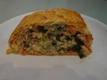 Blätterteigrolle gefüllt - Rezept - Bild Nr. 2