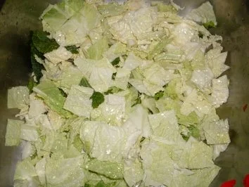 Rezept: Hähnchenkeulen auf Curry-Wirsing.... Bild Nr. 2 Hähnchenkeulen auf Curry-Wirsing.... - Rezept - Bild Nr. 2