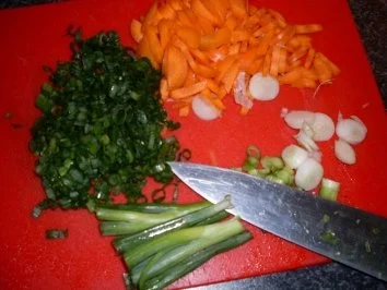 Rezept: Hähnchenkeulen auf Curry-Wirsing.... Bild Nr. 3 Hähnchenkeulen auf Curry-Wirsing.... - Rezept - Bild Nr. 3