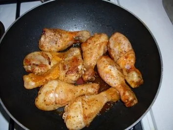 Rezept: Hähnchenkeulen auf Curry-Wirsing.... Bild Nr. 5 Hähnchenkeulen auf Curry-Wirsing.... - Rezept - Bild Nr. 5