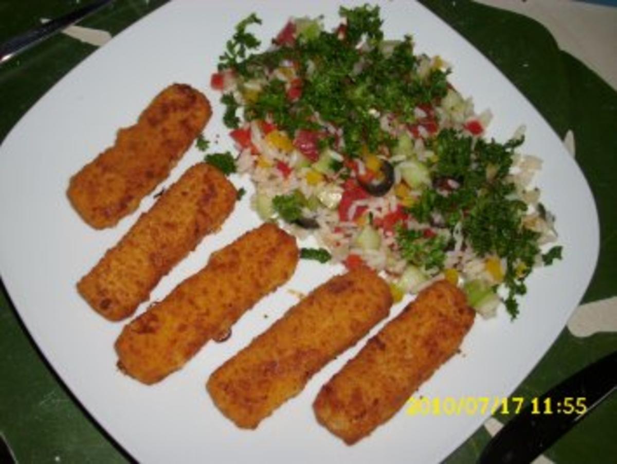 Salat : Gemüse - Reissalat - Rezept - Bild Nr. 3
