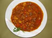 Eintopf : -Ung. Gemüse - Gulascheintopf- - Rezept