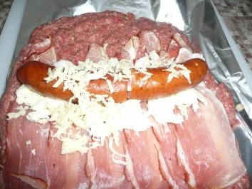 Rezept: Hackbraten mit einer Überraschung Bild Nr. 5 Hackbraten mit einer Überraschung - Rezept - Bild Nr. 5