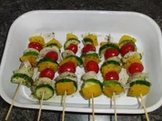 Provenzalische Gemüsespieße - Rezept