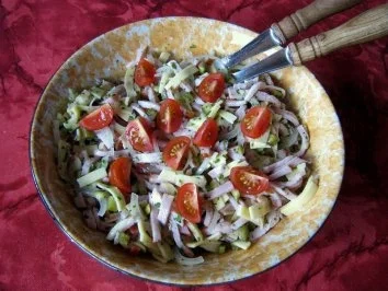 Rezept: Kassler-Salat Bild Nr. 3 Kassler-Salat - Rezept - Bild Nr. 3