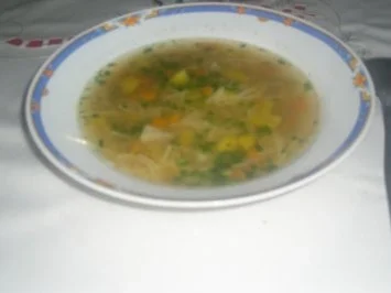 Rindsuppe - Rezept