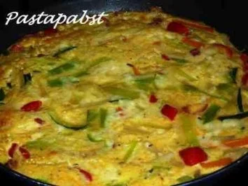 Gemüse Tortilla - Rezept