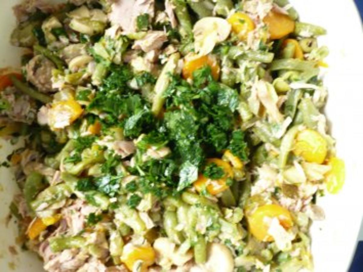 Bohnen - Thunfisch - Salat - Rezept