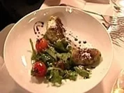 Rezept: Krรคuternockerln an wildem Salat und Balsamicoreduktion Bild Nr. 9 Krรคuternockerln an wildem Salat und Balsamicoreduktion - Rezept - Bild Nr. 9