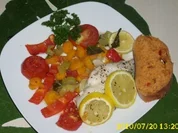 Fleisch: Hähnchenbrustfilet auf mediterranem Gemüse - Rezept