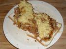 Zwiebelschnitzel überbacken - Rezept