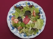 Chèvre chaud auf wilden Kartoffeln - Rezept