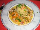 Kräuterrisotto mit Meeresfrüchten - Rezept