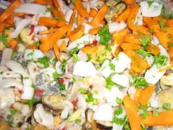 Kräuterrisotto mit Meeresfrüchten - Rezept - Bild Nr. 4