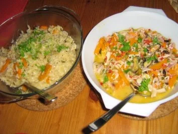 Kräuterrisotto mit Meeresfrüchten - Rezept - Bild Nr. 6