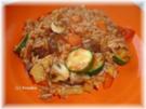 Hauptgericht vegetarisch - Scharfer Reistopf - Rezept
