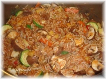 Hauptgericht vegetarisch - Scharfer Reistopf - Rezept - Bild Nr. 7