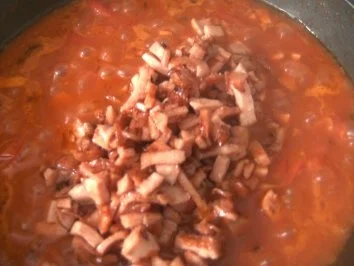 EierSpätzle  in   einer leckeren Tomatensoße - Rezept - Bild Nr. 5