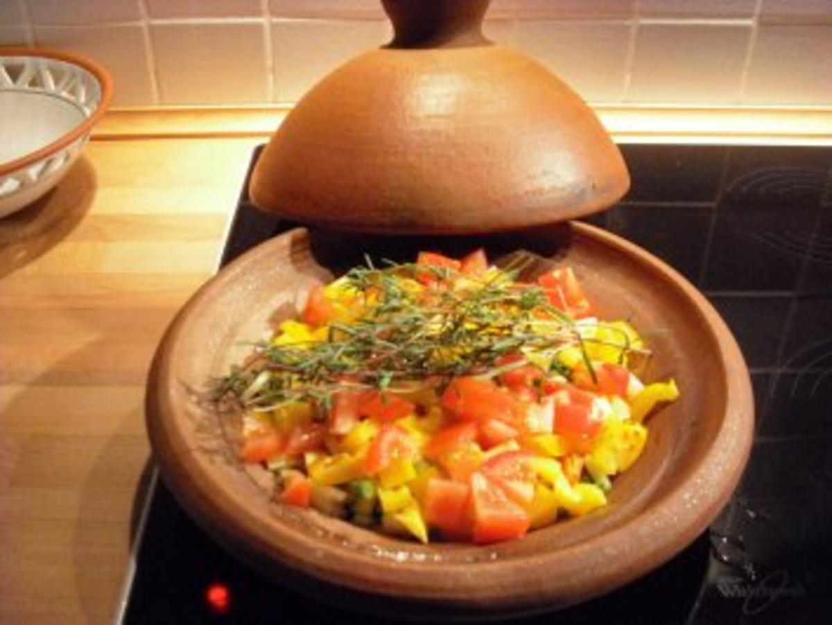 Bilder für Sommergemüse aus der Tajine - Rezept