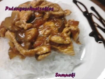 Rezept: Putenfleisch süß-sauer Putenfleisch süß-sauer - Rezept