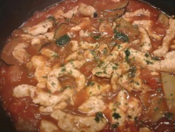 Rezept: Putenfleisch süß-sauer Bild Nr. 6 Putenfleisch süß-sauer - Rezept - Bild Nr. 6