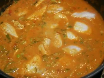 Rezept: Fisch: Fischcurry mit Ingwer Bild Nr. 8 Fisch: Fischcurry mit Ingwer - Rezept - Bild Nr. 8