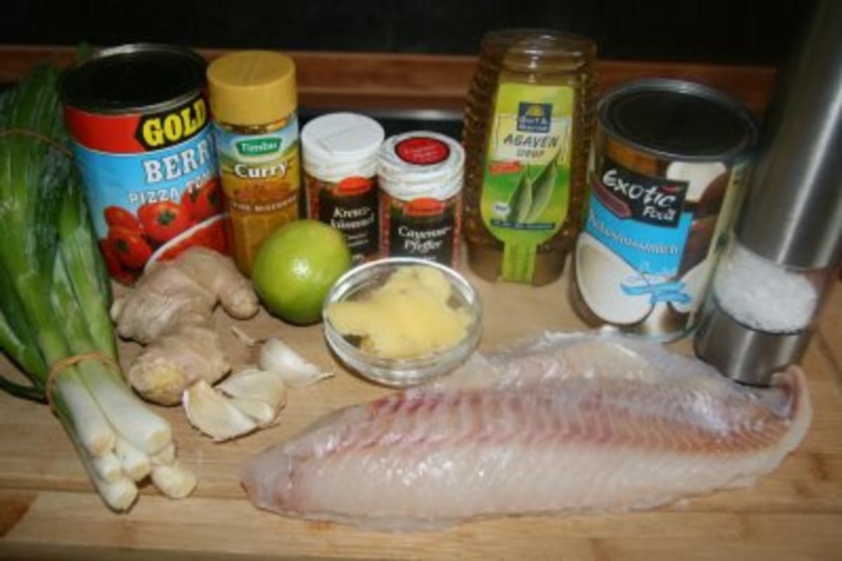 Fisch: Fischcurry mit Ingwer - Rezept - Bild Nr. 2