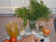 Apfel- Pflaumensauce mit Putenbraten - Rezept - Bild Nr. 2