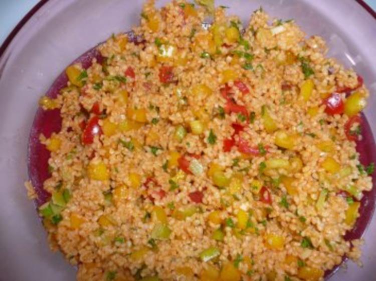 Herzhafter Salat mit Bulgur - Rezept mit Bild - kochbar.de