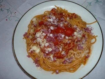 Rezept: Fruchtige Chillinudeln Fruchtige Chillinudeln - Rezept