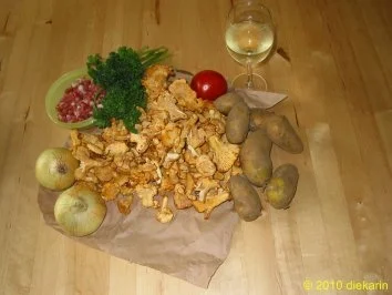 Eine rustikale Pfifferlingspfanne - Rezept - Bild Nr. 2