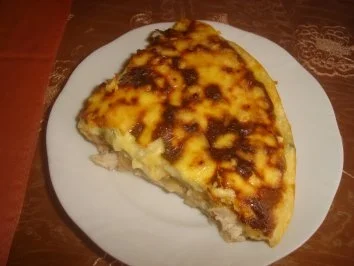 ZUCCINIAUFLAUF MIT GEKOCHTES HUHN UND KARTOFFELN - Rezept