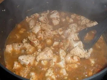 Gemüserahm - Putengulasch - Rezept - Bild Nr. 3