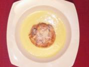 Ofenschlupfer mit Puderzucker-Häubchen und Vanillesoße - Rezept