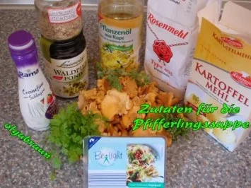 Rezept: Pfifferlingssuppe mit Gemüseknödel Bild Nr. 2 Pfifferlingssuppe mit Gemüseknödel - Rezept - Bild Nr. 2