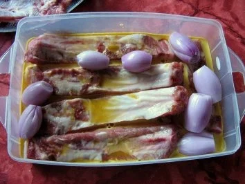 Rezept: "Rippchen aus dem Ofen" Bild Nr. 3 "Rippchen aus dem Ofen" - Rezept - Bild Nr. 3