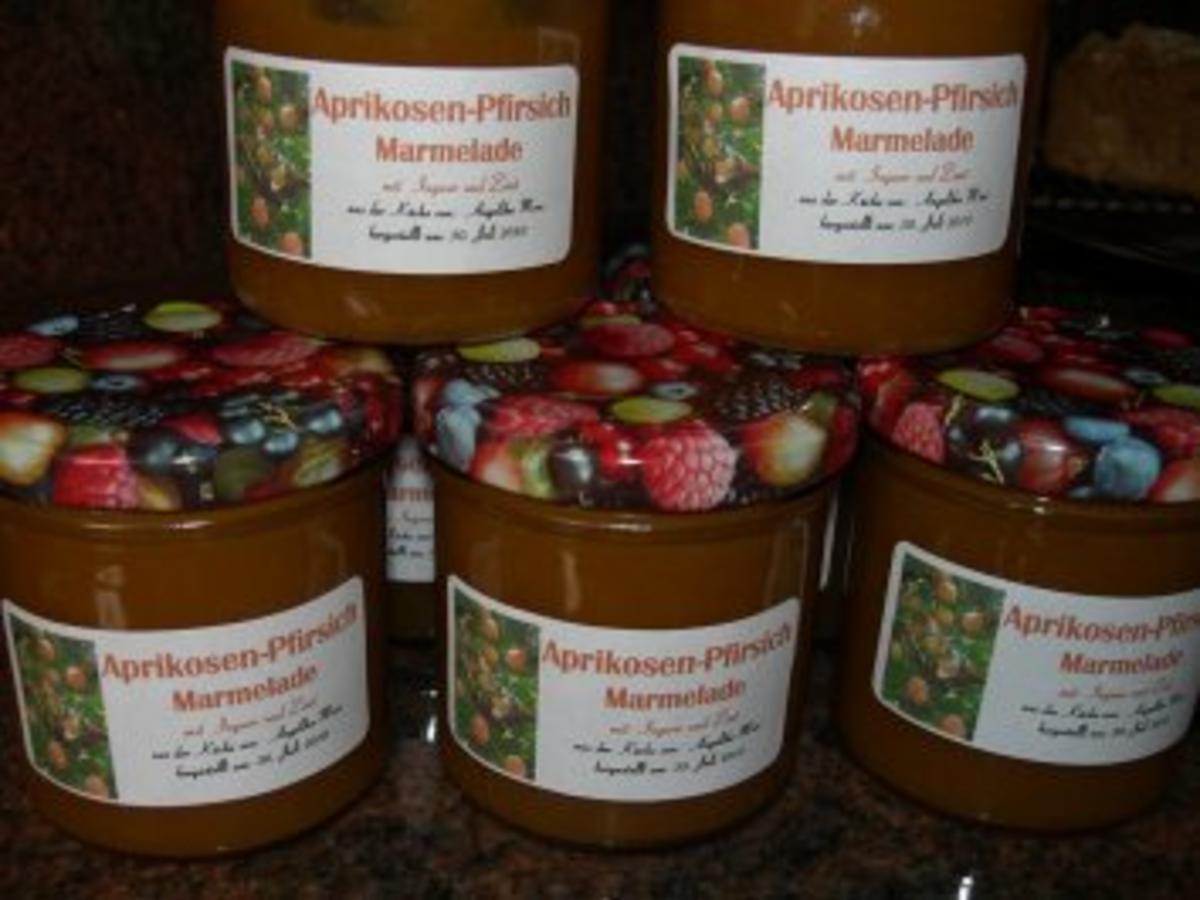 M+G: APRIKOSEN PFIRSICH MARMELADE - einfach - von Rezeptsammlerin