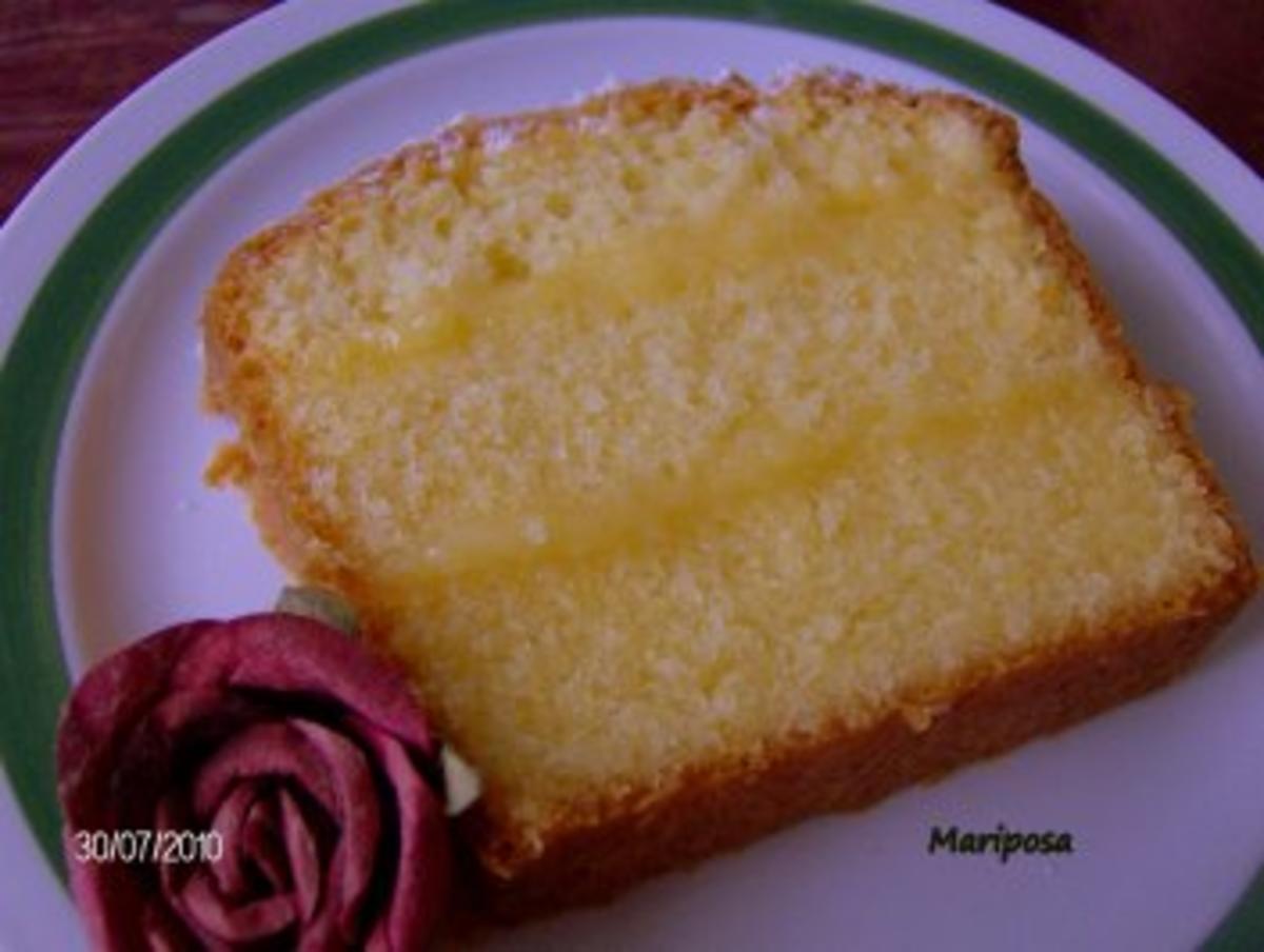 Bilder für Sandkuchen mit Lemon Curd-Füllung - Rezept