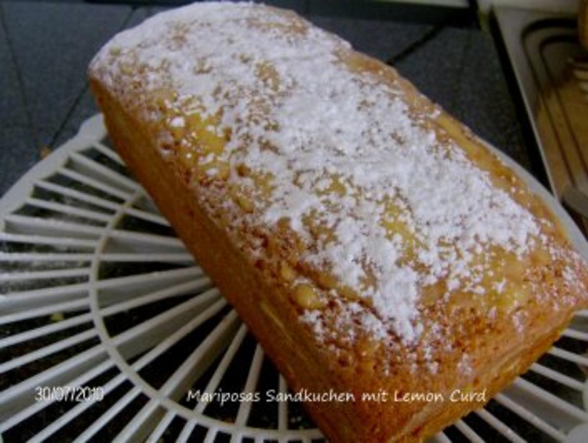 Sandkuchen Mit Lemon Curd Fullung Rezept Kochbar De